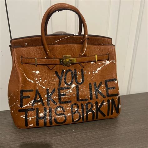 you fake like this bag price|SONIQUE SATURDAY You Fake Like this Birkin HANDBAG .